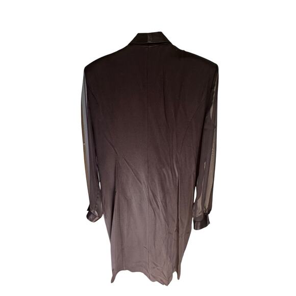 Vintage Danny & Nicole Women's Plus 16 Power 80s Double Breasted Blazer Dress - Picture 13 of 16